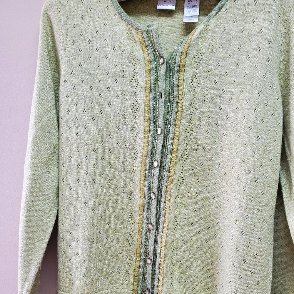 Emma James Lime Button Down - image 3